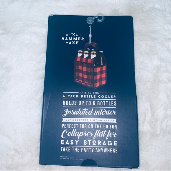 6 pack beer insulated bottle cooler - Picture 3 of 3